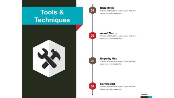 Tools And Techniques Ppt PowerPoint Presentation Ideas Tools And Techniques Ppt PowerPoint Presentation Ideas