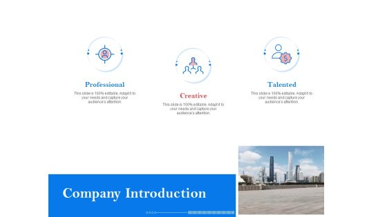 Tools To Identify Market Opportunities For Business Growth Company Introduction Graphics PDF