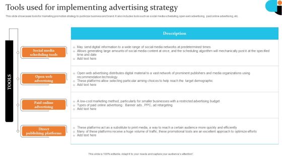 Tools Used For Implementing Advertising Strategy Pictures PDF Tools Used For Implementing Advertising Strategy Pictures PDF