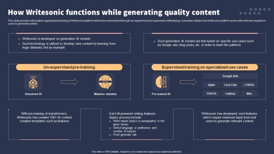 Top 10 Revolutionary Solutions For Everything How Writesonic Functions While Generating Quality Content Ideas PDF