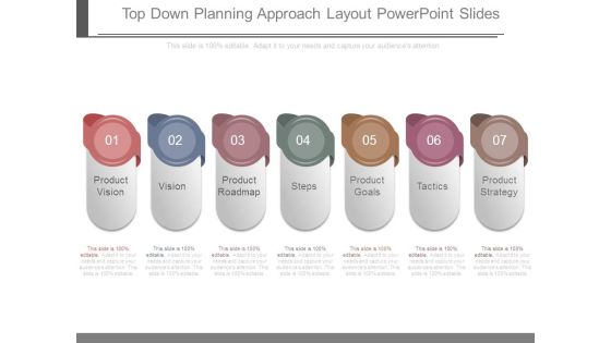 Top Down Planning Approach Layout Powerpoint Slides Top Down Planning Approach Layout Powerpoint Slides