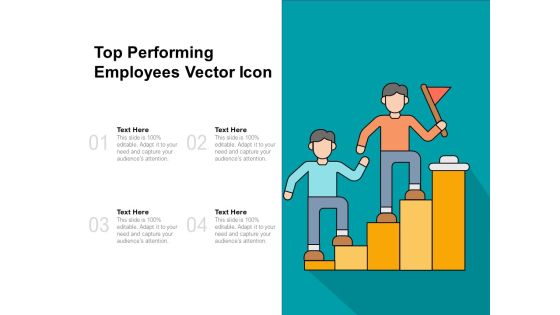 Top Performing Employees Vector Icon Ppt Powerpoint Presentation Infographic Template Designs Download