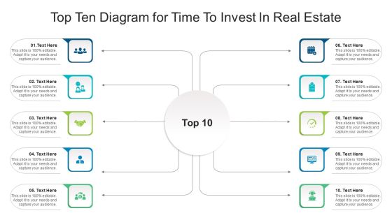 Top Ten Diagram For Time To Invest In Real Estate Ppt PowerPoint Presentation Pictures Microsoft PDF Top Ten Diagram For Time To Invest In Real Estate Ppt PowerPoint Presentation Pictures Microsoft PDF