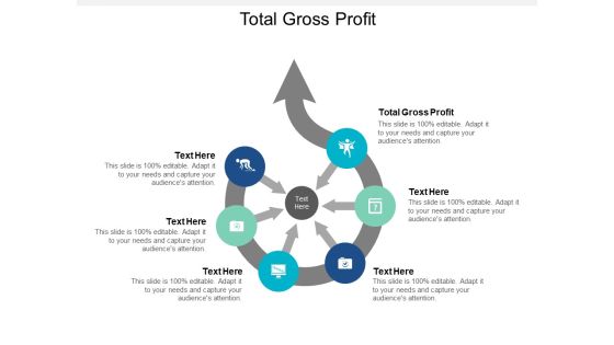 Total Gross Profit Ppt PowerPoint Presentation Pictures Elements Cpb