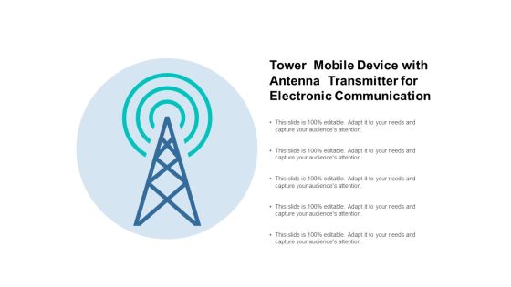 Tower Mobile Device With Antenna Transmitter For Electronic Communication Ppt PowerPoint Presentation File Background Image Tower Mobile Device With Antenna Transmitter For Electronic Communication Ppt PowerPoint Presentation File Background Image