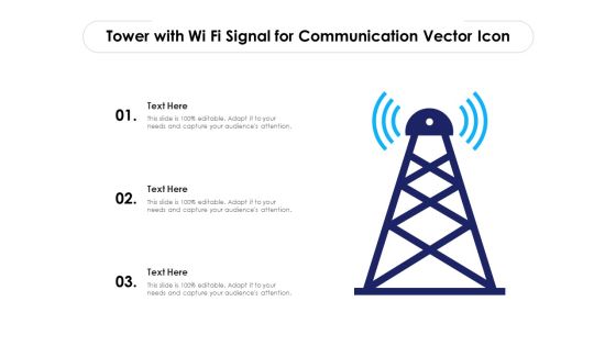 Tower With Wi Fi Signal For Communication Vector Icon Ppt PowerPoint Presentation Slides Elements PDF Tower With Wi Fi Signal For Communication Vector Icon Ppt PowerPoint Presentation Slides Elements PDF