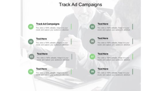 Track Ad Campaigns Ppt PowerPoint Presentation Styles Graphics Download Cpb Track Ad Campaigns Ppt PowerPoint Presentation Styles Graphics Download Cpb
