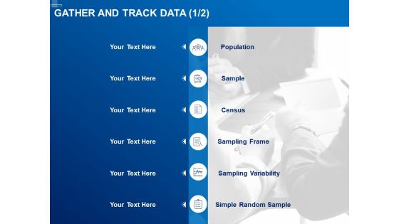 Tracking Energy Consumption Gather And Track Data Census Ppt Model Shapes PDF