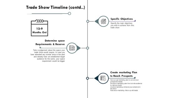 Trade Show Timeline Contd Specific Objectives Ppt PowerPoint Presentation Introduction Trade Show Timeline Contd Specific Objectives Ppt PowerPoint Presentation Introduction