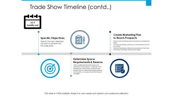 Trade Show Timeline Specific Objectives Ppt PowerPoint Presentation Professional Show Trade Show Timeline Specific Objectives Ppt PowerPoint Presentation Professional Show