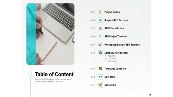 Traffic Enhancement On Webpage Table Of Content Ppt PowerPoint Presentation Inspiration Tips PDF Traffic Enhancement On Webpage Table Of Content Ppt PowerPoint Presentation Inspiration Tips PDF
