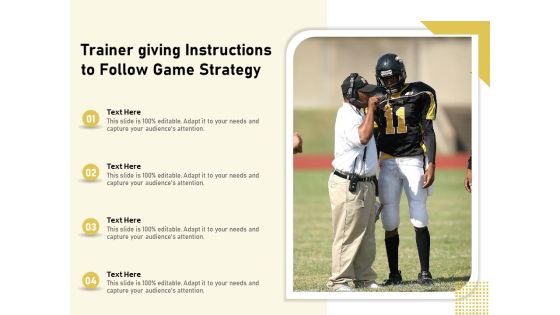 Trainer Giving Instructions To Follow Game Strategy Ppt PowerPoint Presentation Summary Skills PDF Trainer Giving Instructions To Follow Game Strategy Ppt PowerPoint Presentation Summary Skills PDF