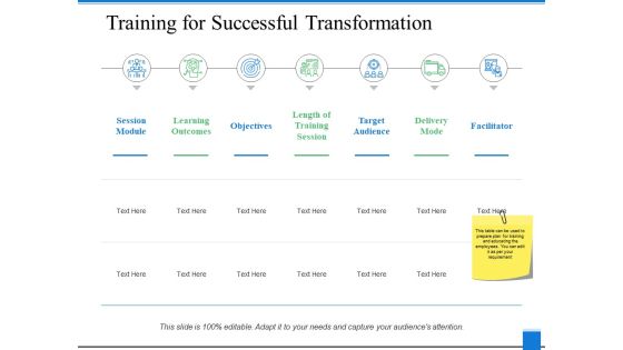 Training For Successful Transformation Ppt PowerPoint Presentation Infographic Template Inspiration Training For Successful Transformation Ppt PowerPoint Presentation Infographic Template Inspiration