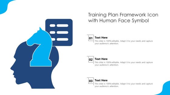 Training Plan Framework Icon With Human Face Symbol Ppt Gallery Summary PDF Training Plan Framework Icon With Human Face Symbol Ppt Gallery Summary PDF