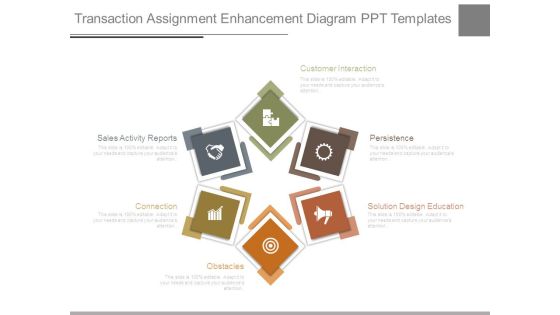 Transaction Assignment Enhancement Diagram Ppt Templates