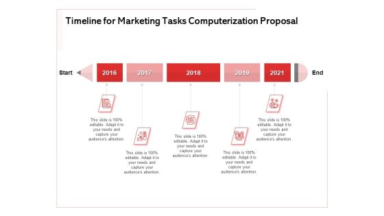 Transforming Marketing Services Through Automation Timeline For Marketing Tasks Computerization Proposal Portrait PDF Transforming Marketing Services Through Automation Timeline For Marketing Tasks Computerization Proposal Portrait PDF