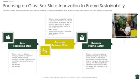 Transforming Physical Retail Outlet Focusing On Glass Box Store Innovation To Ensure Sustainability Sample PDF Transforming Physical Retail Outlet Focusing On Glass Box Store Innovation To Ensure Sustainability Sample PDF