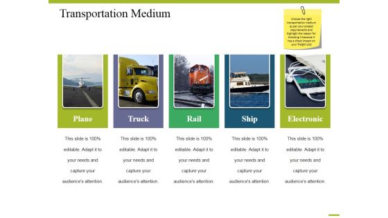 Transportation Medium Ppt PowerPoint Presentation Infographic Template Design Inspiration Transportation Medium Ppt PowerPoint Presentation Infographic Template Design Inspiration