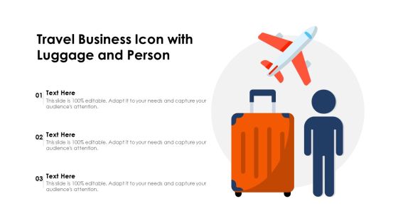 Travel Business Icon With Luggage And Person Ppt PowerPoint Presentation Icon Inspiration PDF Travel Business Icon With Luggage And Person Ppt PowerPoint Presentation Icon Inspiration PDF