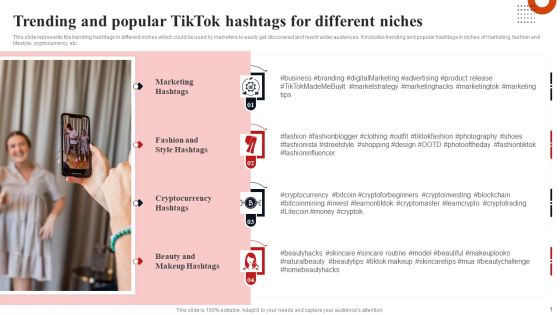 Trending And Popular Tiktok Hashtags For Different Niches Guidelines PDF Trending And Popular Tiktok Hashtags For Different Niches Guidelines PDF
