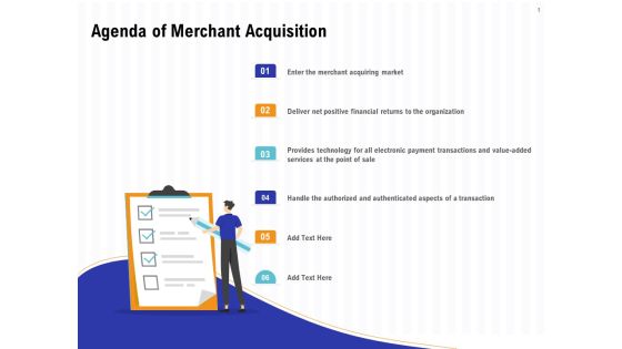 Trends And Emerging Areas In Merchant Acquiring Industry Agenda Of Merchant Acquisition Themes PDF