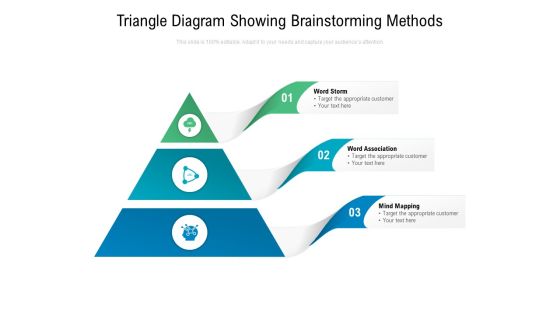 Triangle Diagram Showing Brainstorming Methods Ppt PowerPoint Presentation Portfolio Gallery PDF Triangle Diagram Showing Brainstorming Methods Ppt PowerPoint Presentation Portfolio Gallery PDF