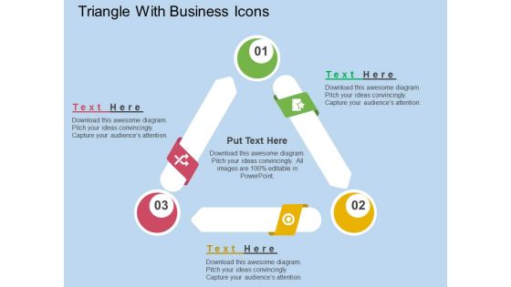 Triangle With Business Icons Powerpoint Templates Triangle With Business Icons Powerpoint Templates