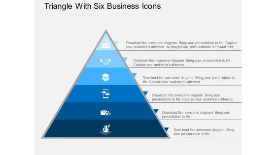 Triangle With Six Business Icons Powerpoint Templates Triangle With Six Business Icons Powerpoint Templates