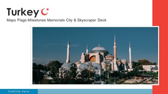 Turkey Maps Flags Milestones Memorials City And Skyscraper Deck PowerPoint Template Turkey Maps Flags Milestones Memorials City And Skyscraper Deck PowerPoint Template