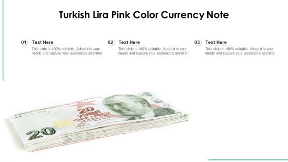 Turkish Lira Pink Color Currency Note Ppt PowerPoint Presentation Icon Example PDF Turkish Lira Pink Color Currency Note Ppt PowerPoint Presentation Icon Example PDF