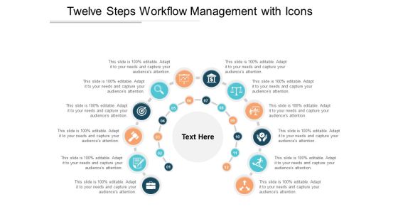 Twelve Steps Workflow Management With Icons Ppt PowerPoint Presentation Slides Ideas Twelve Steps Workflow Management With Icons Ppt PowerPoint Presentation Slides Ideas