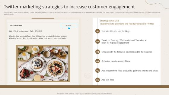 Twitter Marketing Strategies To Increase Customer Engagement Launching New Beverage Product Background PDF Twitter Marketing Strategies To Increase Customer Engagement Launching New Beverage Product Background PDF