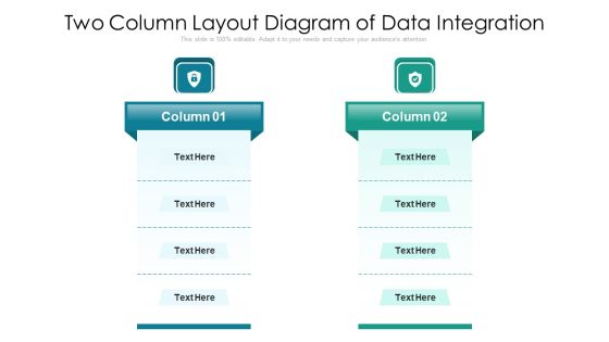 Two Column Layout Diagram Of Data Integration Ppt PowerPoint Presentation Layouts Demonstration PDF Two Column Layout Diagram Of Data Integration Ppt PowerPoint Presentation Layouts Demonstration PDF