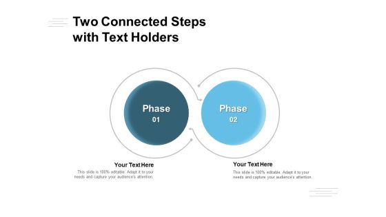 Two Connected Steps With Text Holders Ppt PowerPoint Presentation Layouts Picture Two Connected Steps With Text Holders Ppt PowerPoint Presentation Layouts Picture