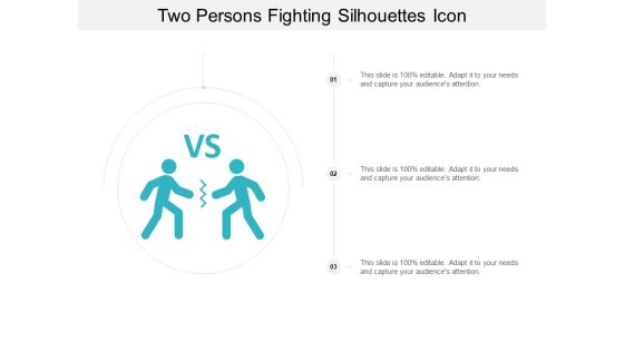 Two Persons Fighting Silhouettes Icon Ppt PowerPoint Presentation Model Infographic Template Two Persons Fighting Silhouettes Icon Ppt PowerPoint Presentation Model Infographic Template