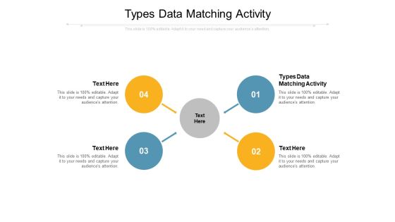Types Data Matching Activity Ppt PowerPoint Presentation Layouts Graphics Tutorials Cpb Pdf