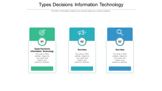 Types Decisions Information Technology Ppt PowerPoint Presentation Portfolio Background Image Cpb Types Decisions Information Technology Ppt PowerPoint Presentation Portfolio Background Image Cpb