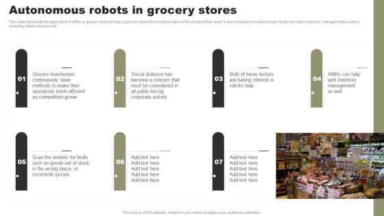 Types Of Independent Robotic System Autonomous Robots In Grocery Stores Elements PDF Types Of Independent Robotic System Autonomous Robots In Grocery Stores Elements PDF