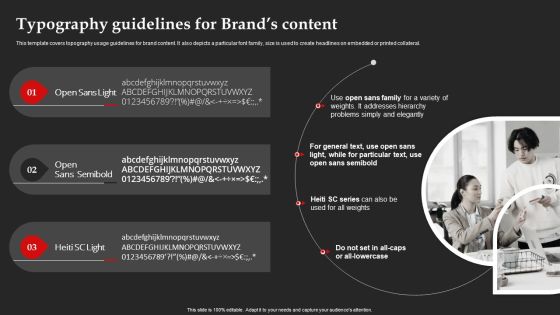 Typography Guidelines For Brands Content Brand Introduction Plan Rules PDF Typography Guidelines For Brands Content Brand Introduction Plan Rules PDF