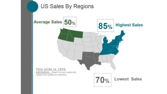 US Sales By Regions Ppt PowerPoint Presentation Inspiration US Sales By Regions Ppt PowerPoint Presentation Inspiration