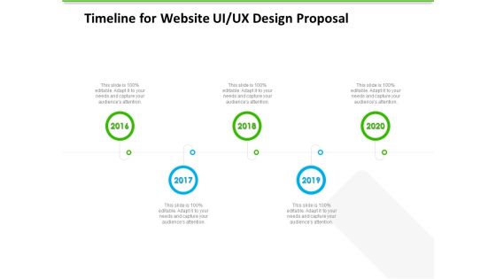 UX Design Services Timeline For Website UI UX Design Proposal Professional PDF UX Design Services Timeline For Website UI UX Design Proposal Professional PDF