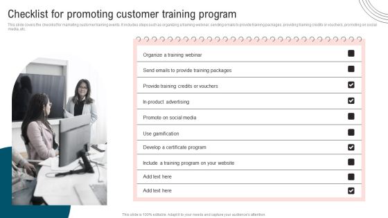 Ultimate Guide To Improve Customer Support And Services Checklist Promoting Customer Training Structure PDF Ultimate Guide To Improve Customer Support And Services Checklist Promoting Customer Training Structure PDF