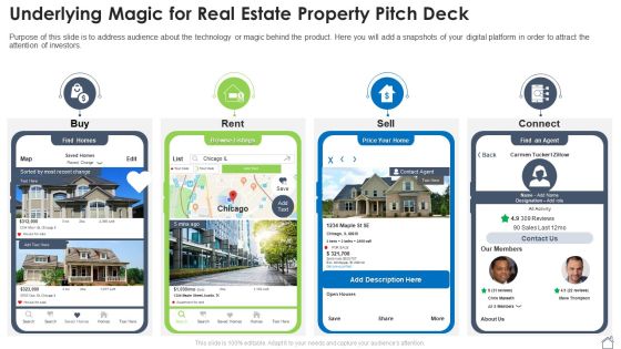 Underlying Magic For Real Estate Property Pitch Deck Ppt Pictures Visuals PDF Underlying Magic For Real Estate Property Pitch Deck Ppt Pictures Visuals PDF