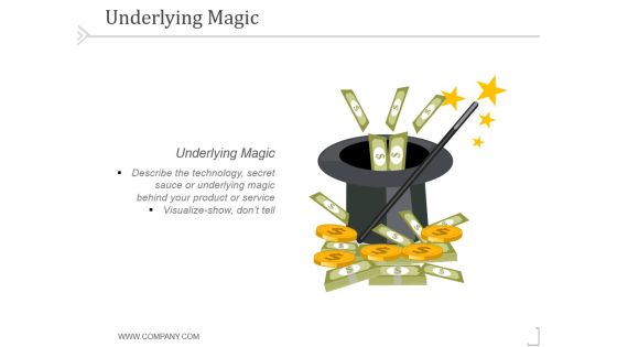 Underlying Magic Ppt PowerPoint Presentation Information Underlying Magic Ppt PowerPoint Presentation Information