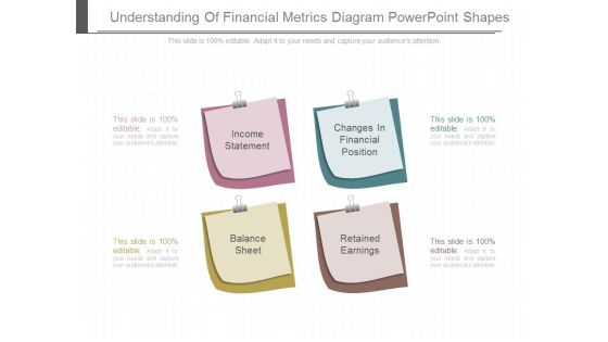 Understanding Of Financial Metrics Diagram Powerpoint Shapes Understanding Of Financial Metrics Diagram Powerpoint Shapes