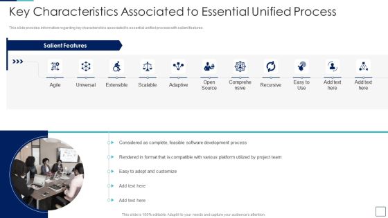 Unified Process IT Key Characteristics Associated To Essential Unified Process Professional PDF