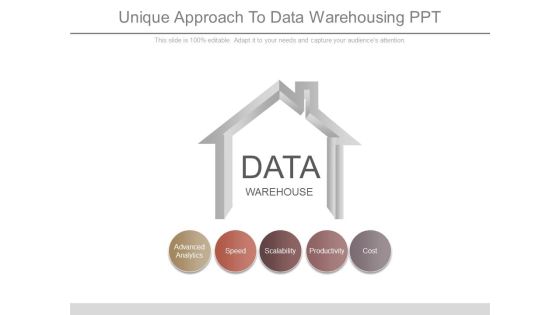 Unique Approach To Data Warehousing Ppt Unique Approach To Data Warehousing Ppt