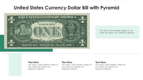 United States Currency Dollar Bill With Pyramid Ppt PowerPoint Presentation File Design Templates PDF United States Currency Dollar Bill With Pyramid Ppt PowerPoint Presentation File Design Templates PDF