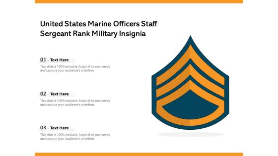 United States Marine Officers Staff Sergeant Rank Military Insignia Ppt PowerPoint Presentation Inspiration Graphics PDF United States Marine Officers Staff Sergeant Rank Military Insignia Ppt PowerPoint Presentation Inspiration Graphics PDF