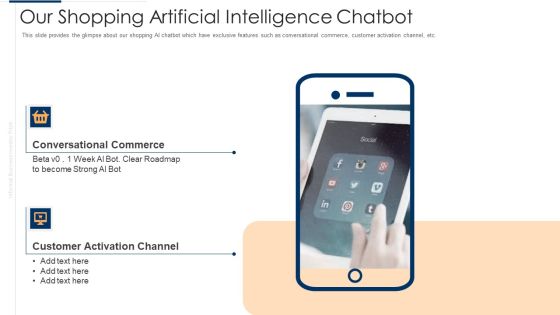 Unofficial Company Our Shopping Artificial Intelligence Chatbot Information PDF Unofficial Company Our Shopping Artificial Intelligence Chatbot Information PDF